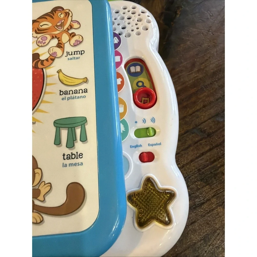 LeapFrog 100 Words & 100 Animals Interactive Learning Books Tested Lot 2